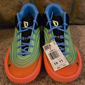NEW in Box Adidas Dame X Lime Burst Size 10